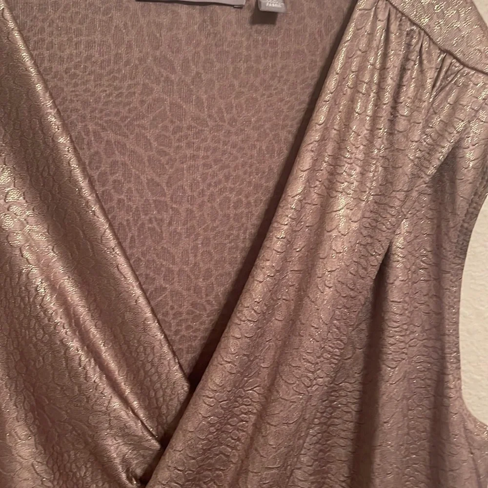Gold Leopard Print Top - Picture 6 of 6